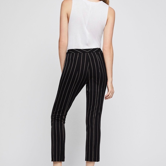 BNWT....BCBG Striped Crop Trouser - Picture 2 of 5